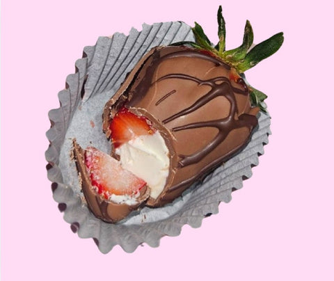Fresas rellenas